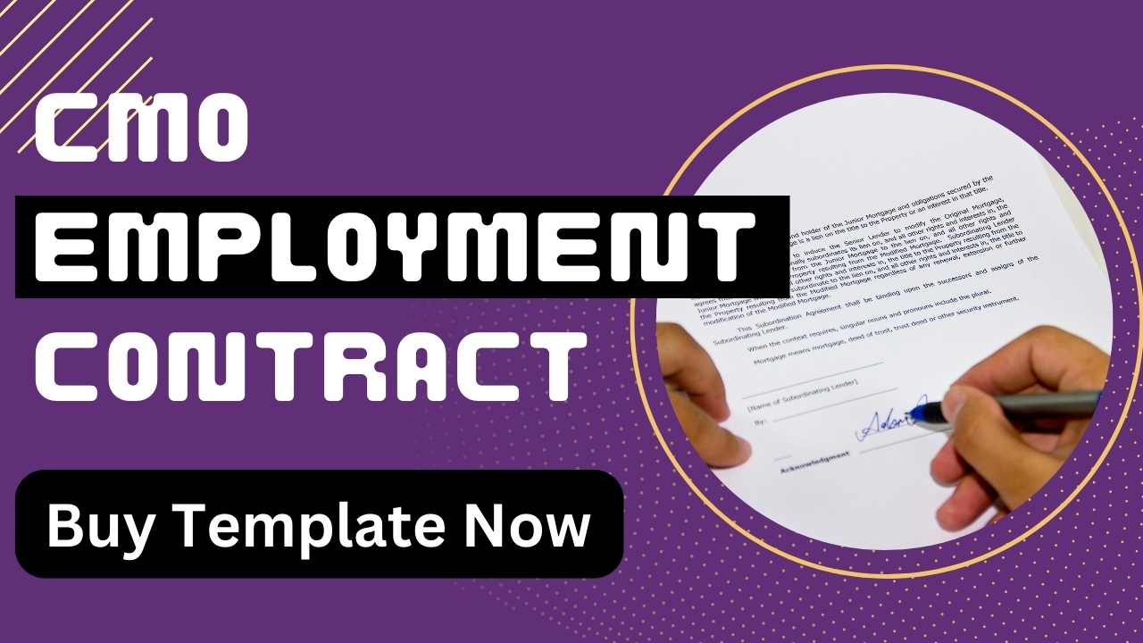 cmo employment contract